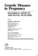 Tapa de Genetic diseases in pregnancy