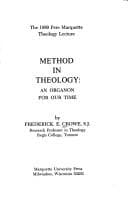 Tapa de Method in theology