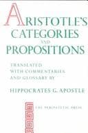 Tapa de Aristotle's Categories and Propositions (De interpretatione)