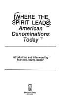 Tapa de Where the spirit leads