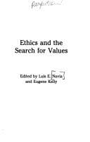 Tapa de Ethics and the search for values