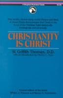Tapa de Christianity is Christ