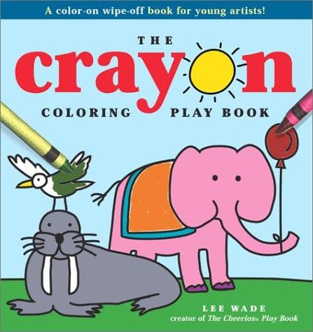 Tapa de The crayon coloring play book