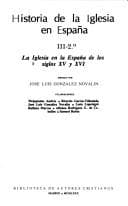 Tapa de Historia de la Iglesia en España