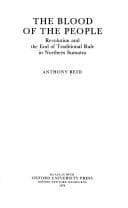 Tapa de The blood of the people