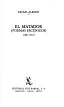 Tapa de El matador