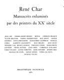Tapa de Manuscrits enluminés par des peintres du XXe siècle