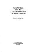 Tapa de Two writers and the cultural revolution