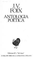 Tapa de Antologia poètica