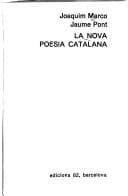 Tapa de La nova poesia catalana