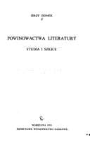 Tapa de Powinowactwa literatury