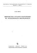 Tapa de Imiennictwo dynastii piastowskiej we wcześniejszym średniowieczu