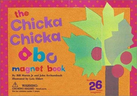 Tapa de Chicka Chicka ABC Magnet Book