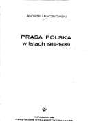 Tapa de Prasa polska w latach 1918-1939