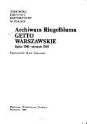 Tapa de Archiwum Ringelbluma