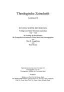 Tapa de Ecclesia semper reformanda