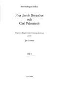 Tapa de Brevväxlingen mellan Jöns Jacob Berzelius och Carl Palmstedt