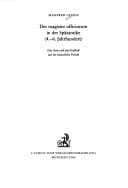 Tapa de Der magister officiorum in der Spätantike (4.-6. Jahrhundert)