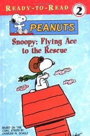 Tapa de Snoopy, flying ace to the rescue