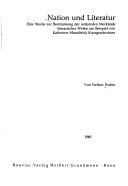 Tapa de Nation und Literatur