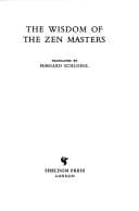 Tapa de The Wisdom of the Zen masters