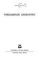 Tapa de Verzamelde gedichten