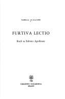 Tapa de Furtiva lectio