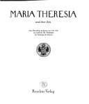 Tapa de Maria Theresia und ihre Zeit