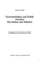 Tapa de Gewerkschaften und Politik zwischen Revolution und Inflation