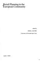 Tapa de Retail planning in the European Community