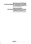 Tapa de Politiques scientifiques et technologiques nationales en Europe et Amérique du Nord, 1978