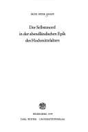 Tapa de Der Selbstmord in der abendländischen Epik des Hochmittelalters