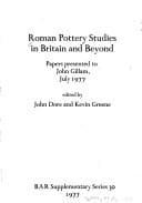 Tapa de Roman pottery studies in Britain and beyond