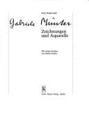 Tapa de Gabriele Münter