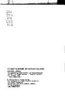 Tapa de Die gegenwärtige Gesellschafts- und Staatsauffassung der CSU