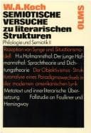Tapa de Semiotische Versuche zu literarischen Strukturen