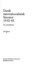 Tapa de Dansk nationalsocialistisk litteratur 1930-45