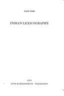 Tapa de Indian lexicography