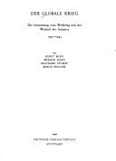 Tapa de Das Deutsche Reich und der Zweite Weltkrieg