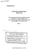 Tapa de Österreichische Jugendbewegung 1900 bis 1938