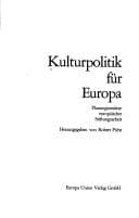Tapa de Kulturpolitik für Europa