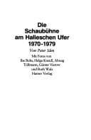 Tapa de Die Schaubühne am Halleschen Ufer 1970-1979