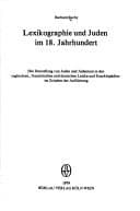 Tapa de Lexikographie und Juden im 18. Jahrhundert