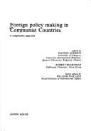 Tapa de Foreign policy making in communist countries