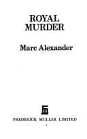 Tapa de Royal murder