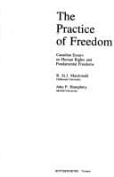 Tapa de The Practice of freedom