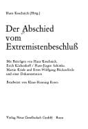 Tapa de Der Abschied vom Extremistenbeschluss