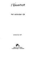 Tapa de Het verboden rijk