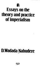 Tapa de Essays on the theory and practice of imperialism