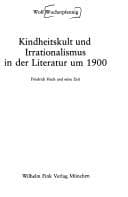 Tapa de Kindheitskult und Irrationalismus in der Literatur um 1900
